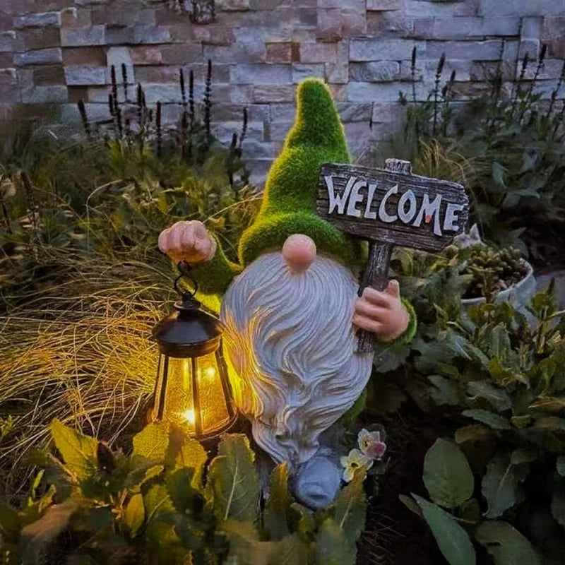 Solar Garden Gnome Light
