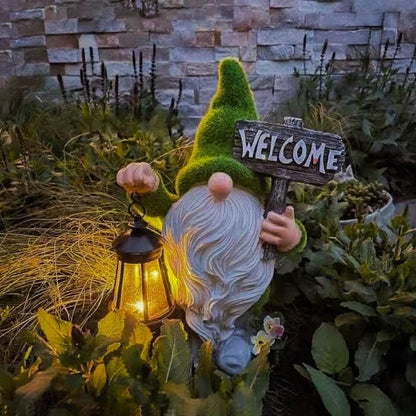Solar Garden Gnome Light
