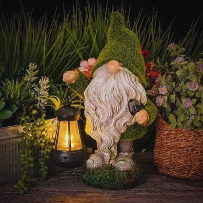 Solar Garden Gnome Light