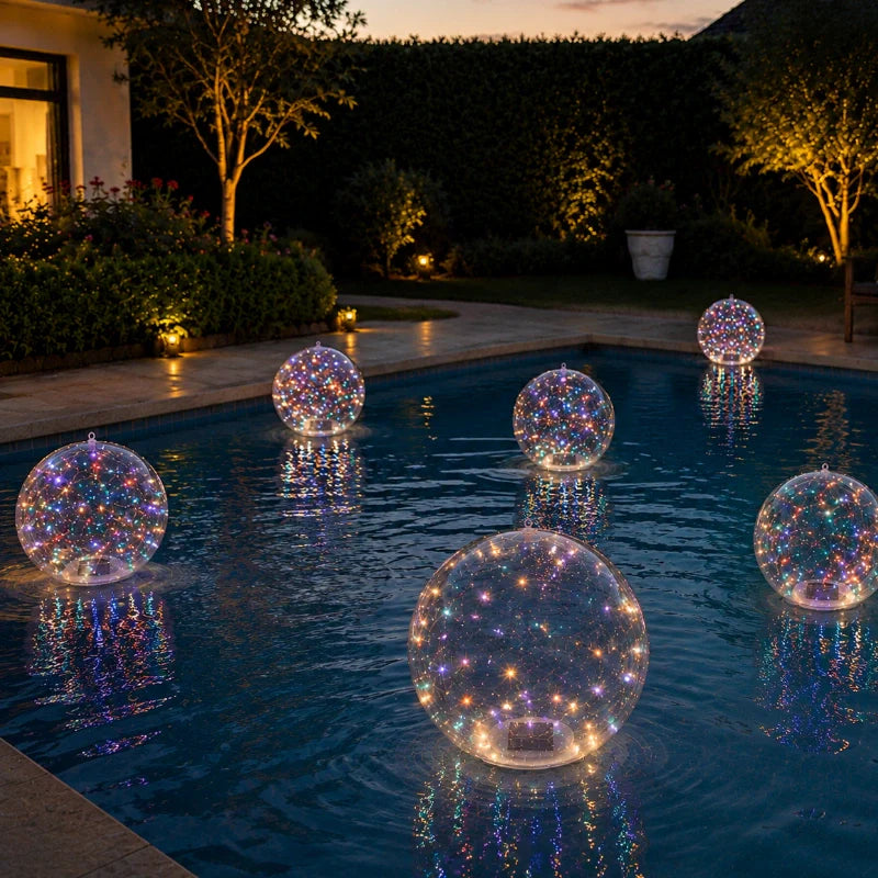 Solar Floating Pool Light
