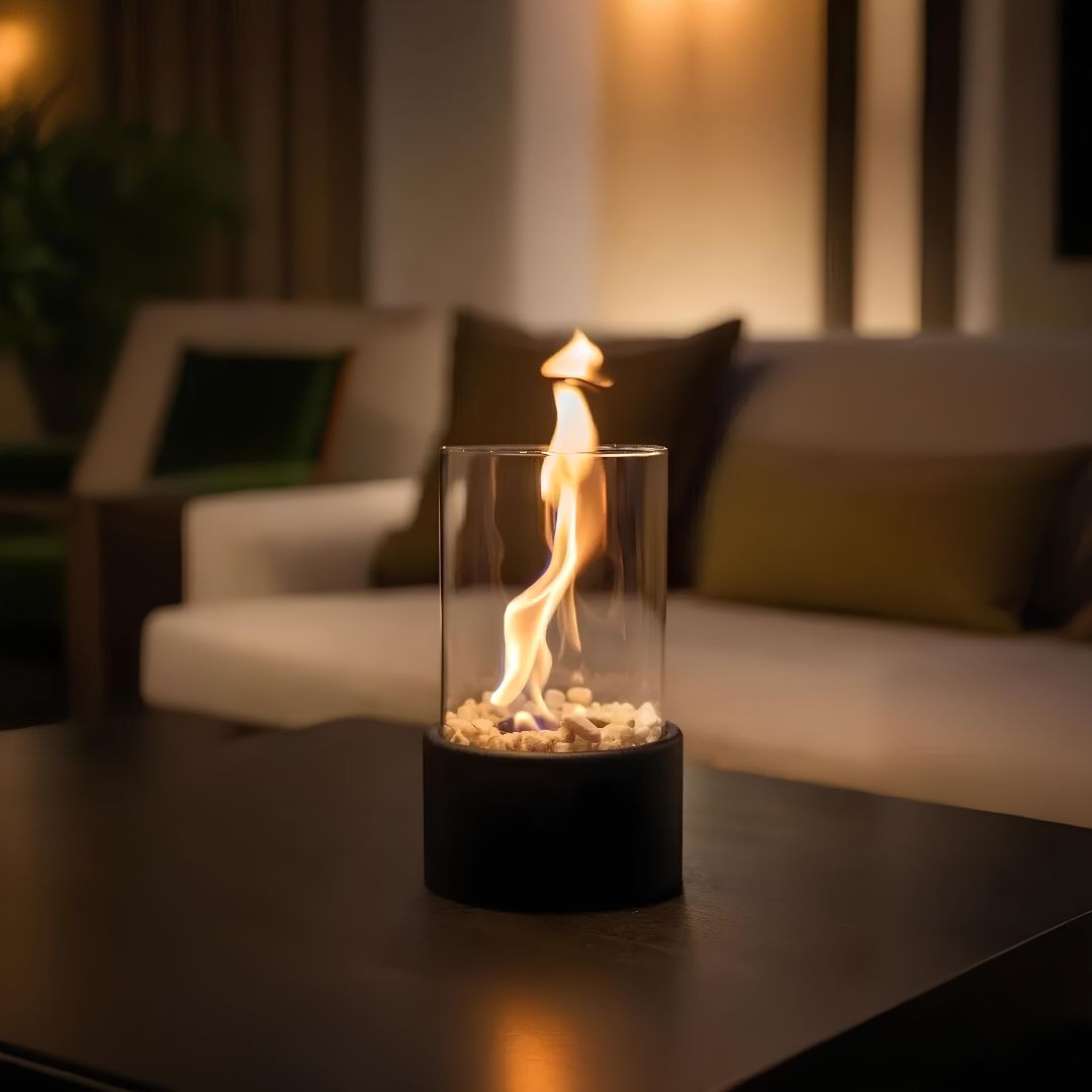 Flame Effect Oil Lamp