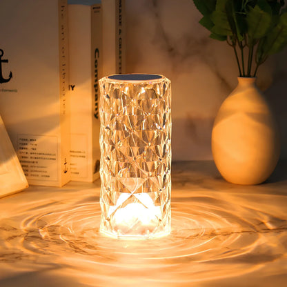 Crystal Touch Table Lamp