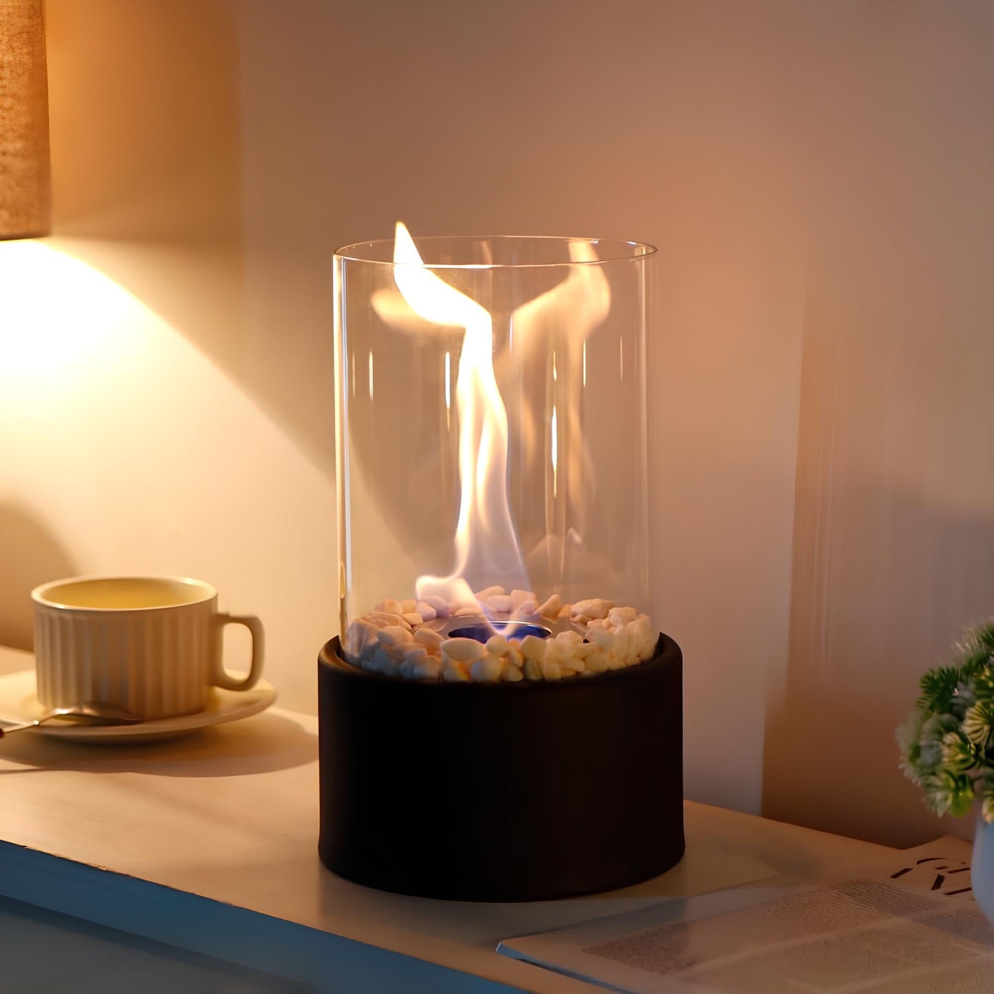 Flame Effect Oil Lamp
