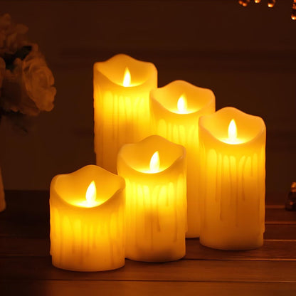 Flickering Flameless LED Candles