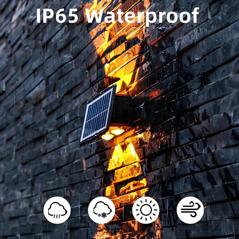 Solar Outdoor Wall Sconce
