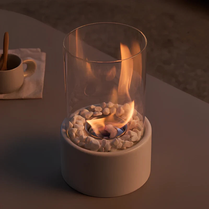 Flame Effect Oil Lamp