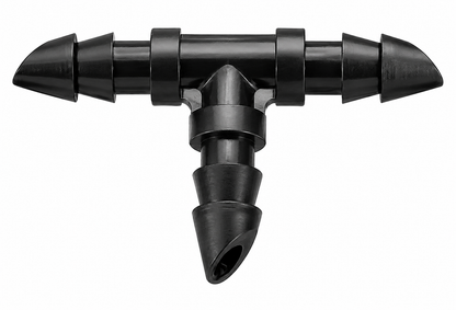 1/4" Drip Irrigation Barbed Connector Kit – Tee, Elbow, Straight & End Plug Fittings