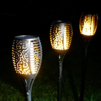 Solar Flame Torch Light
