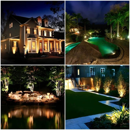 Color Changing Solar Garden Spotlight