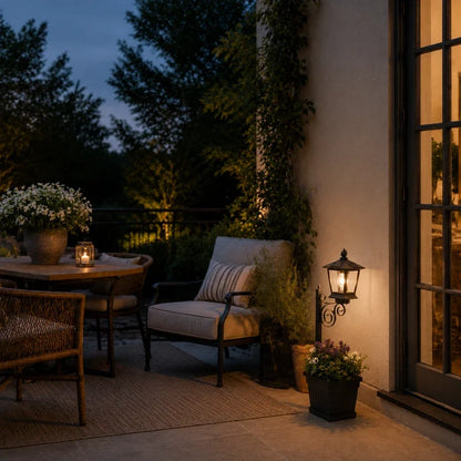 Solar Lantern Planter Light