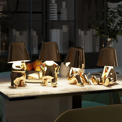 Artistic Cordless Table Lamp