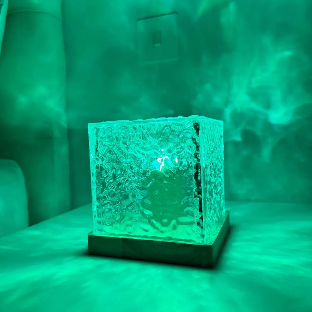 Aurora Northern Lights Cube Lamp