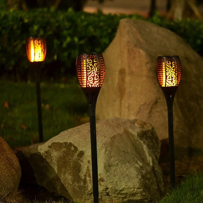 Solar Flame Torch Light
