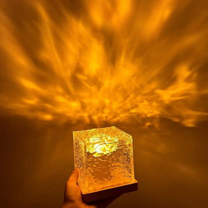 Aurora Northern Lights Cube Lamp