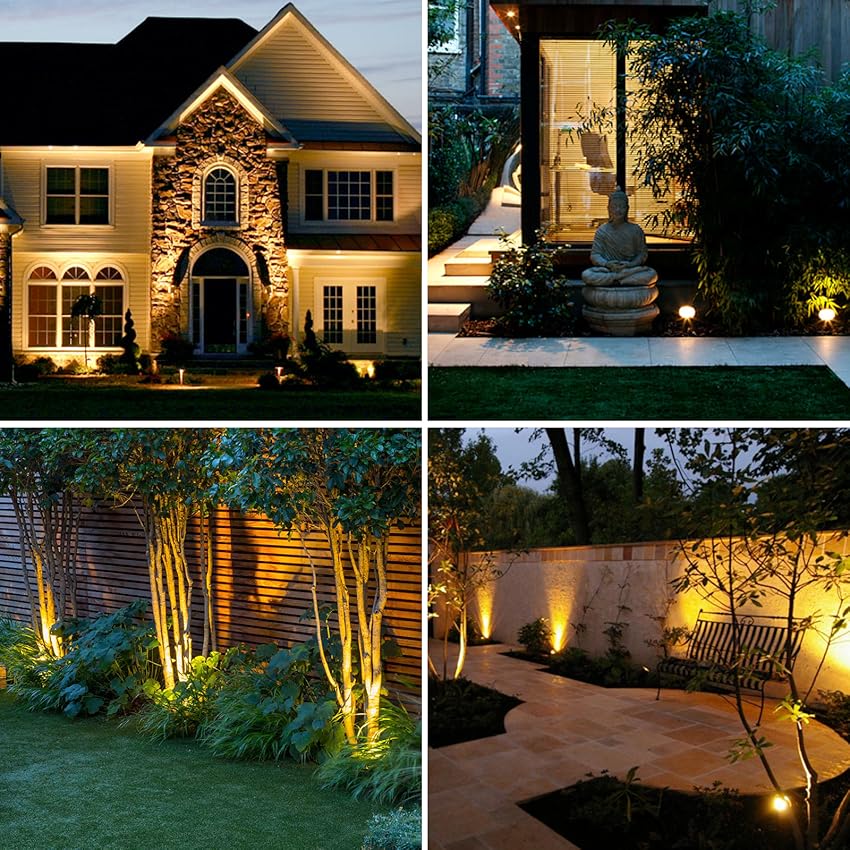 Color Changing Solar Garden Spotlight