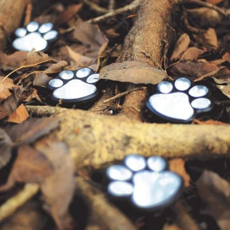 Solar Paw Garden Light