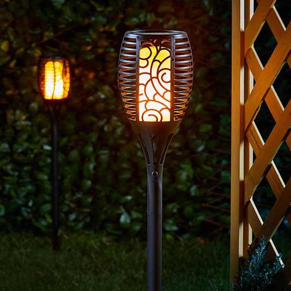 Solar Flame Torch Light