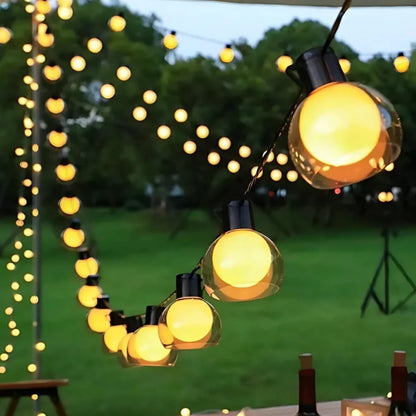 Solar Globe String Lights