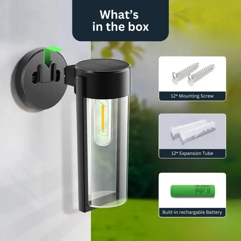 Solar Outdoor Wall Lights
