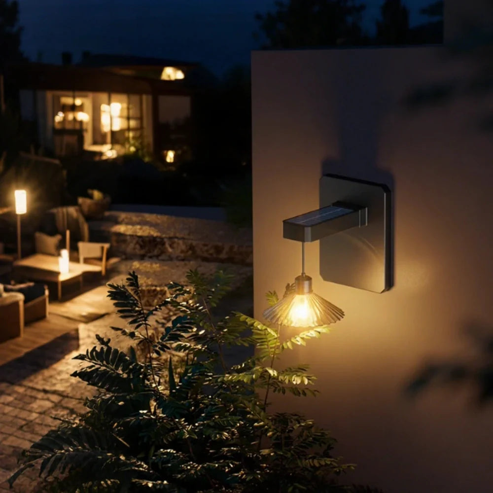 Solar Vintage Wall Light